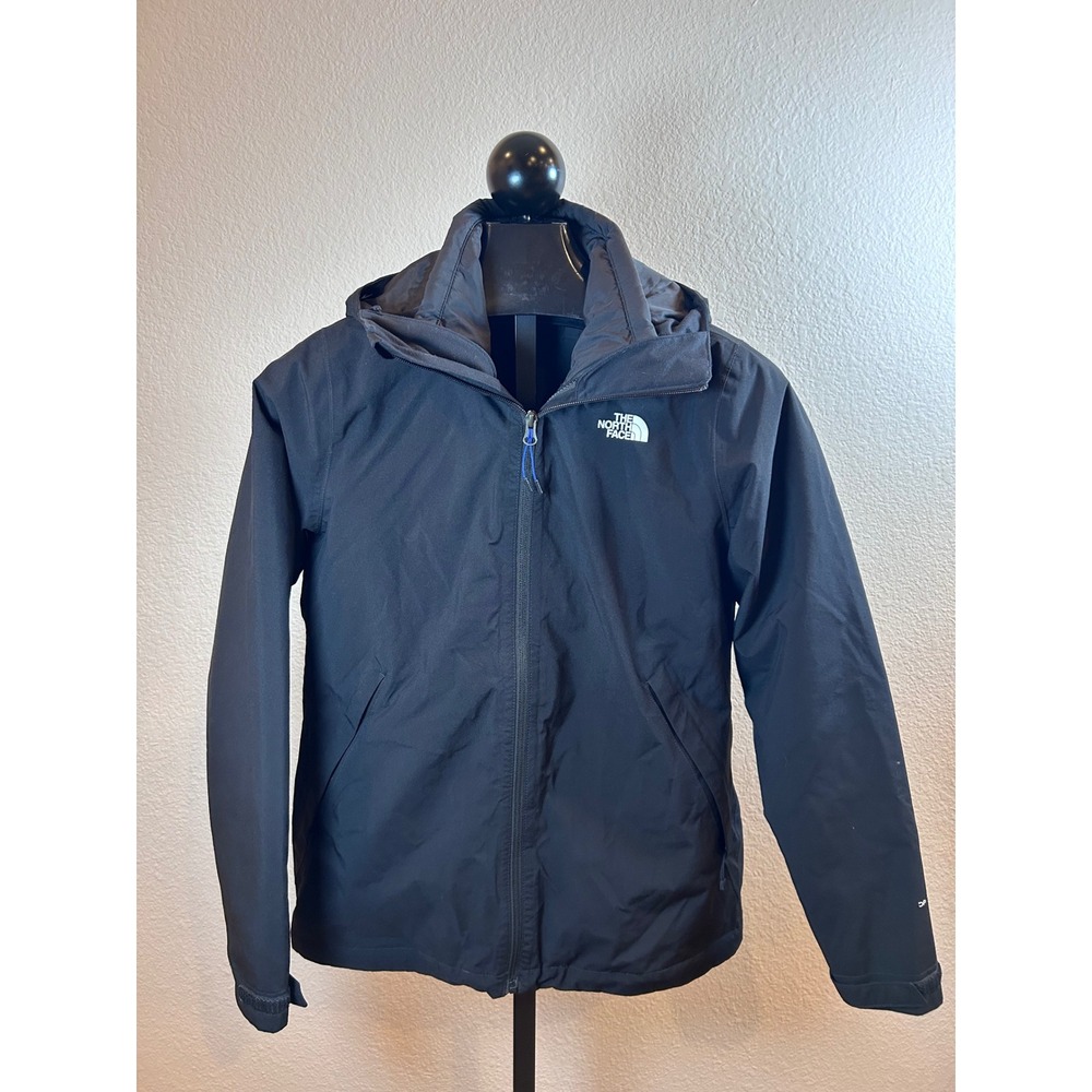 The North Face Womens DryVent Triclimate 3-in-1 Jacket Black Medium Liner Coat